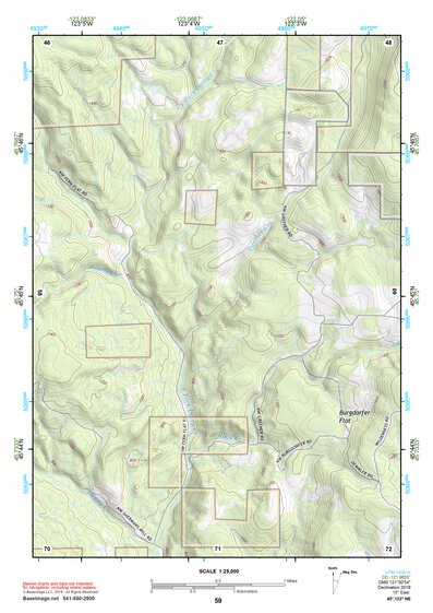 45123NE Page 59 Nehalem River Topo Preview 1