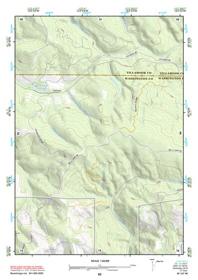 45123NE Page 63 Nehalem River Topo Preview 1