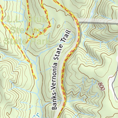 45123NE Page 68 Nehalem River Topo Preview 3