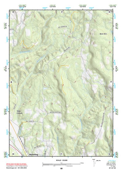45123NE Page 69 Nehalem River Topo Preview 1