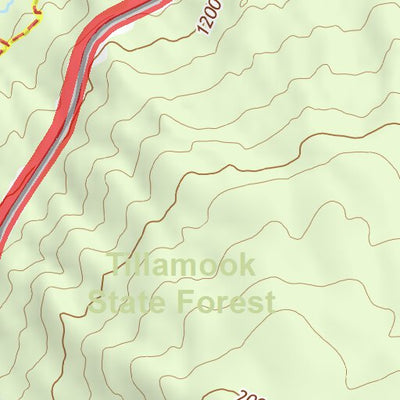 45123NE Page 76 Nehalem River Topo Preview 2