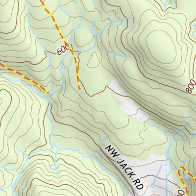 45123NE Page 80 Nehalem River Topo Preview 2