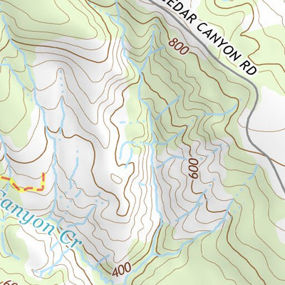 45123NE Page 80 Nehalem River Topo Preview 3