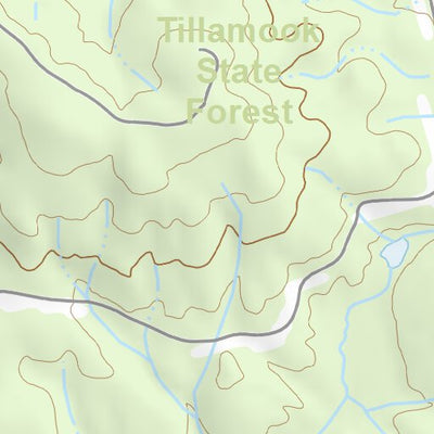 45123NE Page 87 Nehalem River Topo Preview 2