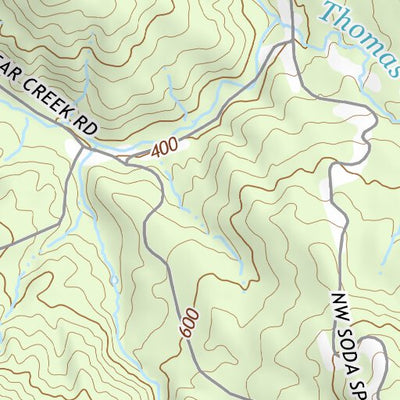 45123NE Page 91 Nehalem River Topo Preview 3