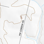 45123NE Page 96 Nehalem River Topo Preview 2