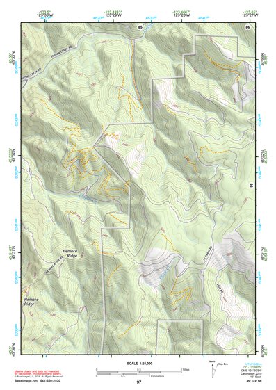 45123NE Page 97 Nehalem River Topo Preview 1