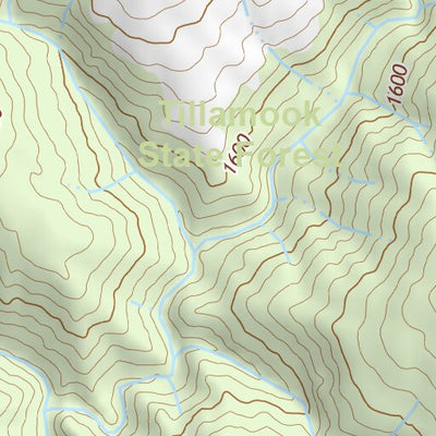 45123NE Page 98 Nehalem River Topo Preview 3