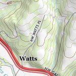 45123NE Page 105 Nehalem River Topo Preview 3
