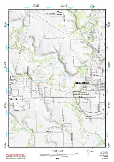 45123NE Page 108 Nehalem River Topo Preview 1