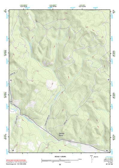45123NW Page 11 Nehalem River Topo Preview 1