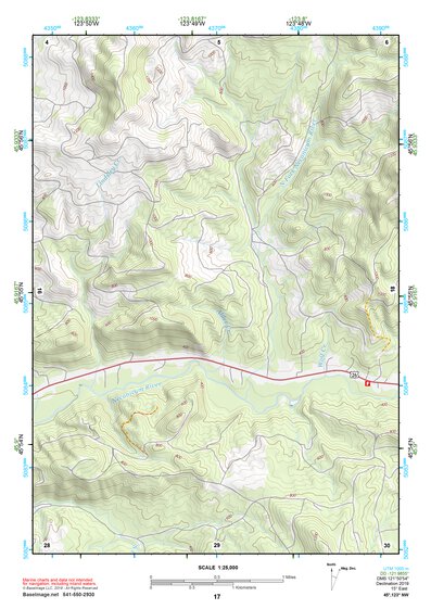 45123NW Page 17 Nehalem River Topo Preview 1