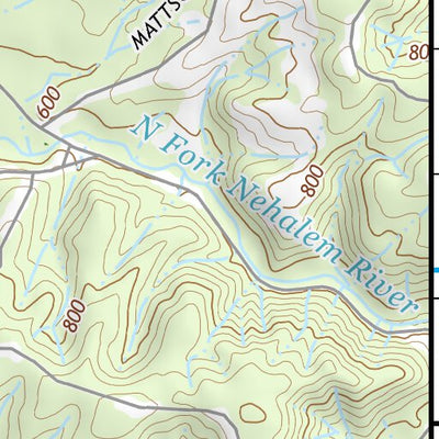 45123NW Page 31 Nehalem River Topo Preview 3