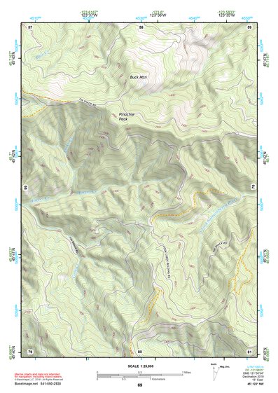 45123NW Page 69 Nehalem River Topo Preview 1