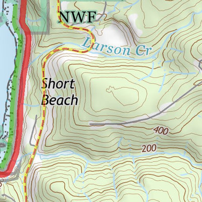 45123SW Page 1 Yamhill River Topo Preview 3