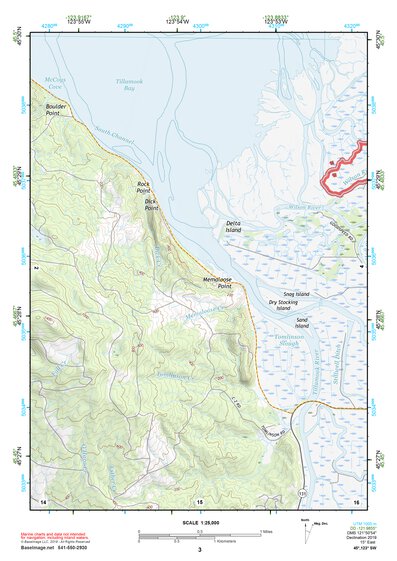 45123SW Page 3 Yamhill River Topo Preview 1