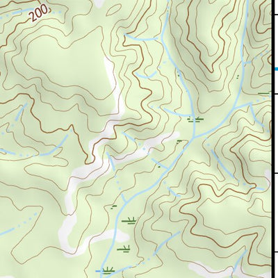 45123SW Page 4 Yamhill River Topo Preview 3