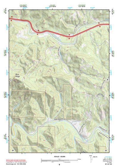 45123SW Page 9 Yamhill River Topo Preview 1