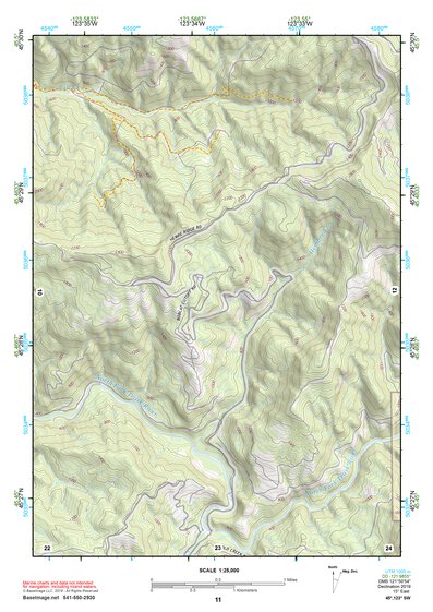 45123SW Page 11 Yamhill River Topo Preview 1