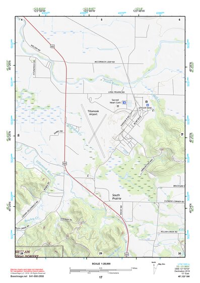 45123SW Page 17 Yamhill River Topo Preview 1