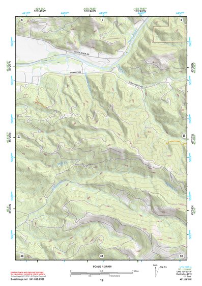 45123SW Page 19 Yamhill River Topo Preview 1