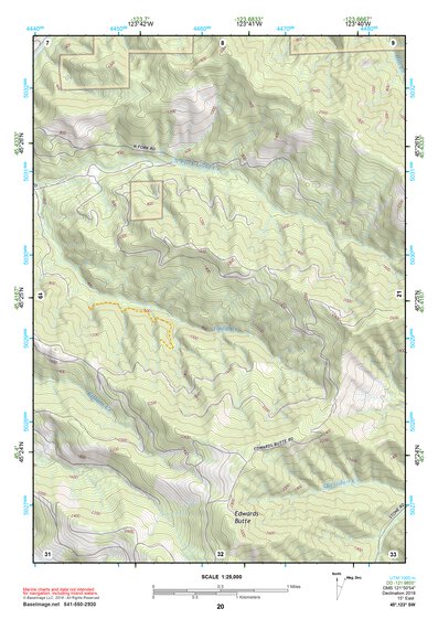 45123SW Page 20 Yamhill River Topo Preview 1