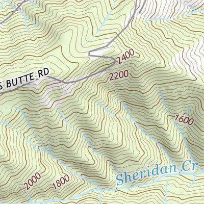 45123SW Page 20 Yamhill River Topo Preview 3