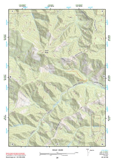45123SW Page 21 Yamhill River Topo Preview 1