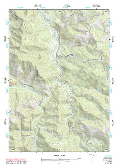 45123SW Page 22 Yamhill River Topo Preview 1