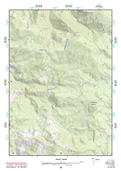 45123SW Page 24 Yamhill River Topo Preview 1