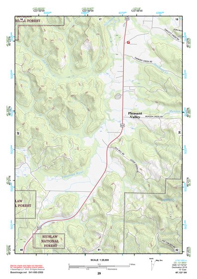 45123SW Page 29 Yamhill River Topo Preview 1