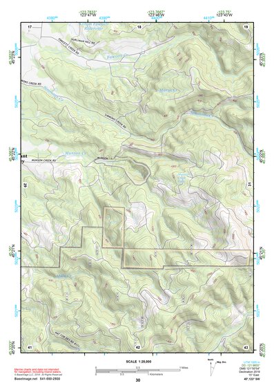 45123SW Page 30 Yamhill River Topo Preview 1