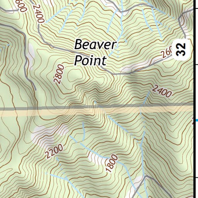 45123SW Page 31 Yamhill River Topo Preview 3