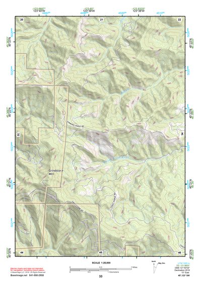 45123SW Page 33 Yamhill River Topo Preview 1