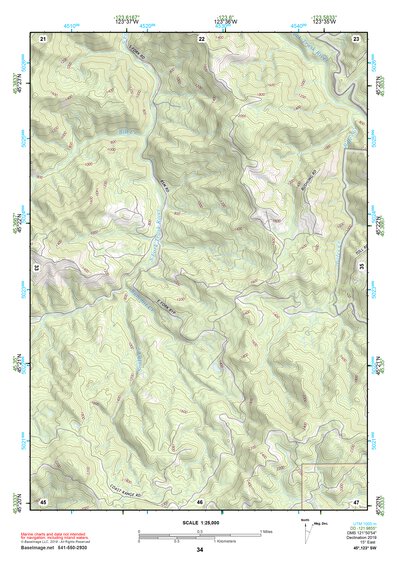 45123SW Page 34 Yamhill River Topo Preview 1