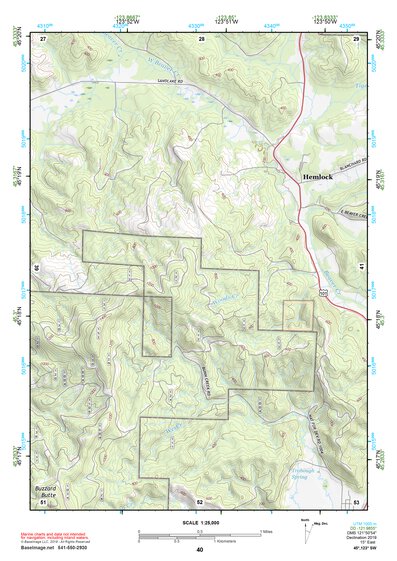 45123SW Page 40 Yamhill River Topo Preview 1