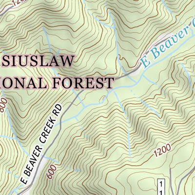 45123SW Page 42 Yamhill River Topo Preview 3