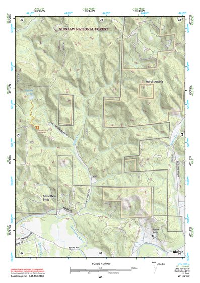 45123SW Page 43 Yamhill River Topo Preview 1
