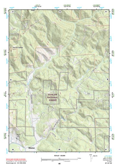 45123SW Page 44 Yamhill River Topo Preview 1