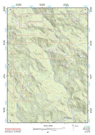 45123SW Page 47 Yamhill River Topo Preview 1