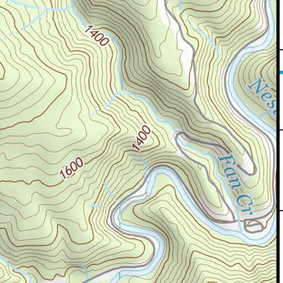45123SW Page 48 Yamhill River Topo Preview 3