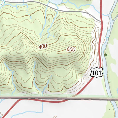 45123SW Page 52 Yamhill River Topo Preview 2