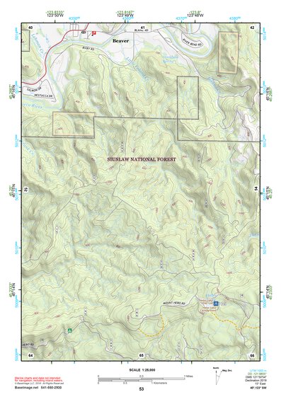 45123SW Page 53 Yamhill River Topo Preview 1