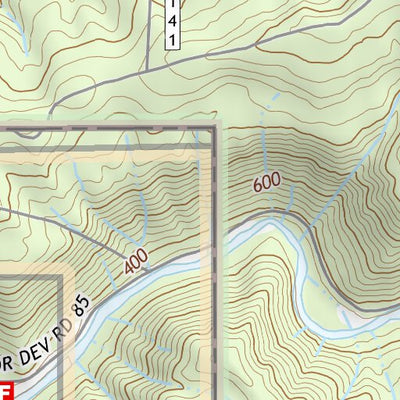 45123SW Page 56 Yamhill River Topo Preview 3