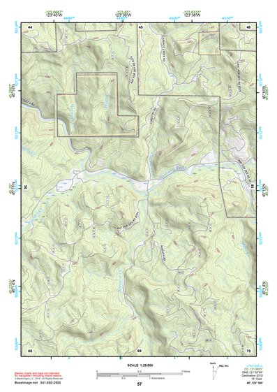 45123SW Page 57 Yamhill River Topo Preview 1