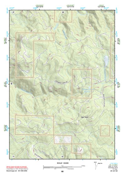 45123SW Page 60 Yamhill River Topo Preview 1