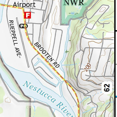 45123SW Page 61 Yamhill River Topo Preview 3
