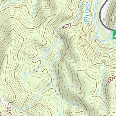 45123SW Page 65 Yamhill River Topo Preview 3