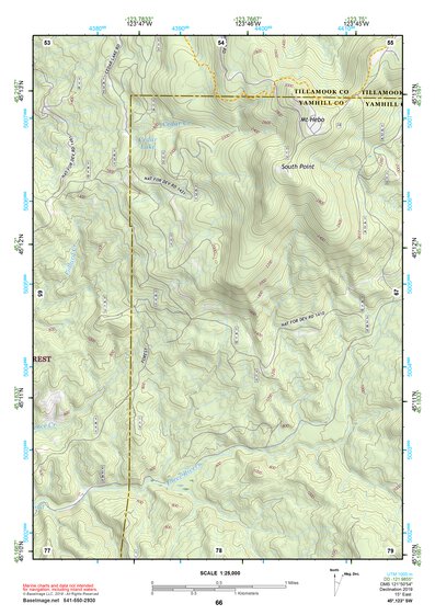 45123SW Page 66 Yamhill River Topo Preview 1