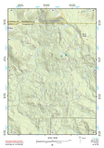 45123SW Page 67 Yamhill River Topo Preview 1